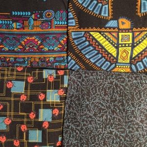 Lularoe OS bundle, black background